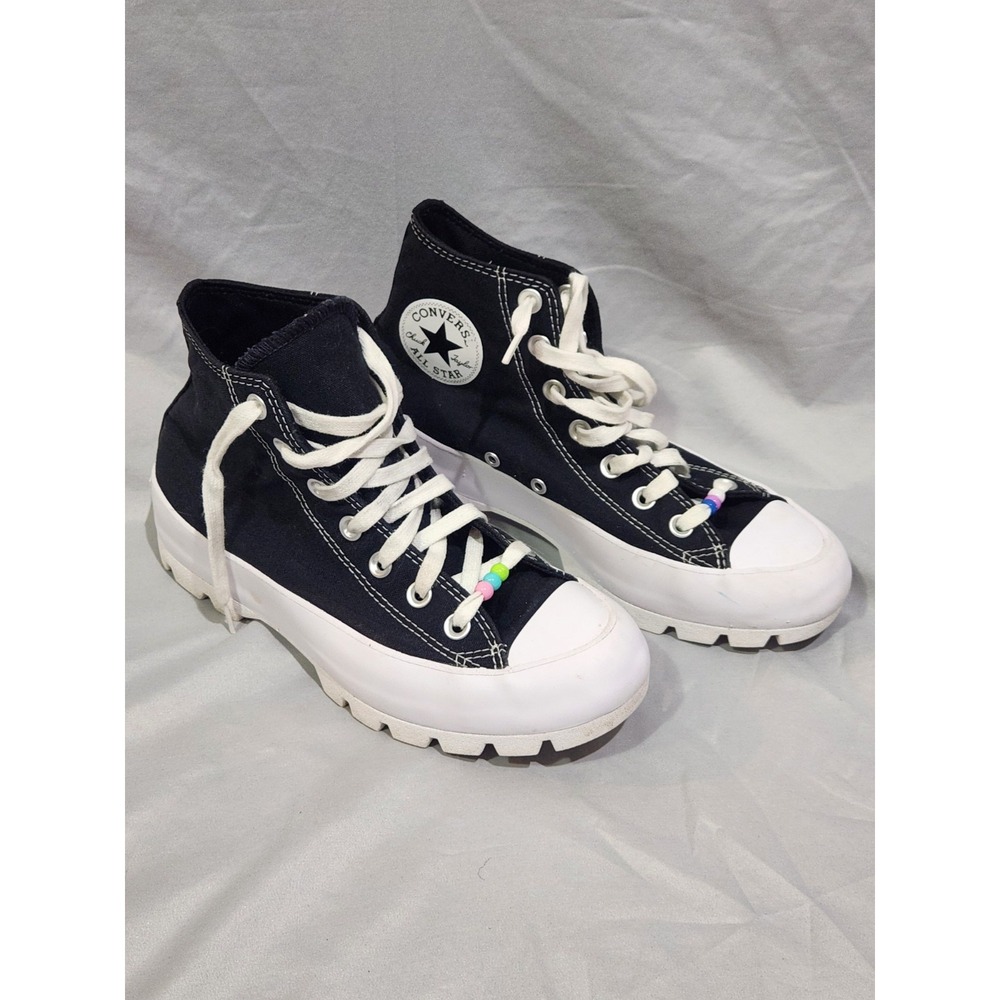 CONVERSE Chuck Taylor Canvas Shoes All Star Hi Lugged High Top‎ Women's Size 8
